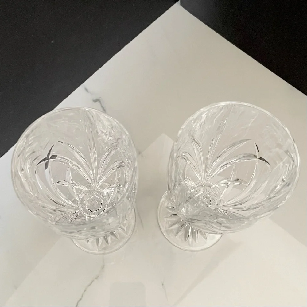 SET of 2 Brookside Iced Beverage Glasses - Marquis Waterford Crystal
